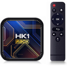 TV Box 4GB RAM 32GB ROM with 3D 8K Quad-core 2.4GHz/5.0GHz Dual WiFi Bluetooth 4.0, Android 13.0(Black)