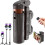 Portable Selfie Stick,360 Rotation,Sturdy, One-Touch Push Button Switch with Bluetooth Remote Control(Black) 1