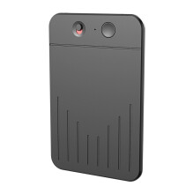 Smart AI voice recorder, ultra-thin design, with real-time transcription, translation and content summary functions, 64G(Black)