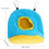 Warm Bird Nest Plastic For Parrots Semi-Enclosed Pet Nests Shells 2