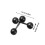 8- . 5 mm Kugelbarbell Set mit Schraubverschluss, 4 Farben 3