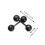 8- . 5 mm Kugelbarbell Set mit Schraubverschluss, 4 Farben 2