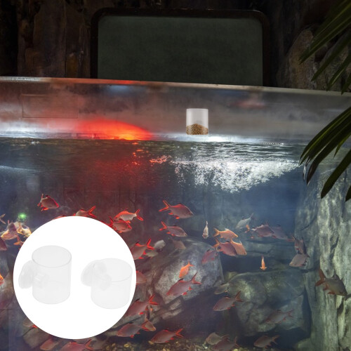2pcs floating fish feeding ring for fish tank 1
