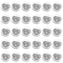 50pcs earring backs replacement for hook earrings, safely locking
