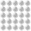 50pcs earring backs replacement for hook earrings, safely locking 10
