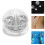 50pcs earring backs replacement for hook earrings, safely locking 4