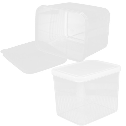 2pcs toast boxes leak-proof bread storage containers