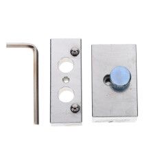 1 set aluminum two-hole lipstick mold premium quality
