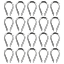 20St Duurzame Roestvrij Kabel Thimbles