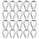 20St Duurzame Roestvrij Kabel Thimbles 1