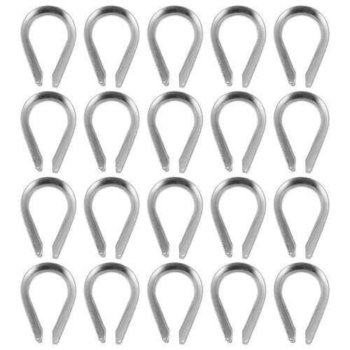 20St Duurzame Roestvrij Kabel Thimbles