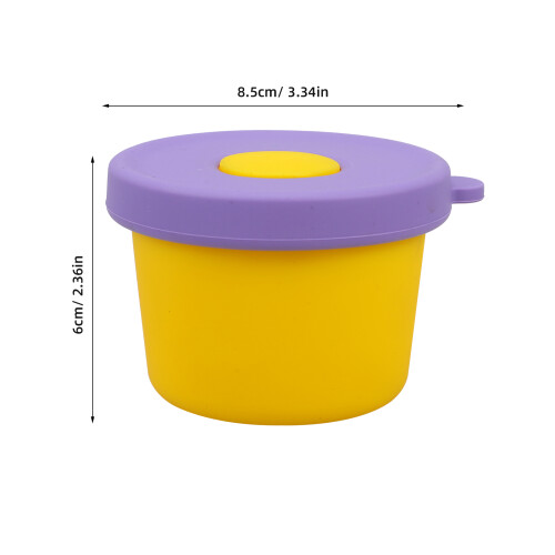 Conteneur Alimentaire Silicone Avec Couvercle Pour Bébé 1
