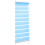 No Drill Blind Sky-Blue Polyester Blackout for Home Window Decor 7