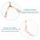 Pink Phone Lanyard Anti-Lost Wrist Strap Decor 11