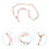 Pink Phone Lanyard Anti-Lost Wrist Strap Decor 3
