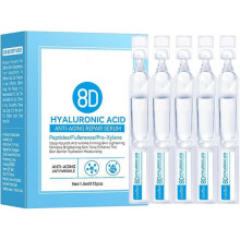 Hyaluronic Acid Serum Microneedling Serum for Face, Hyaluronic Acid Anti-aging Repair Serum, Ceramide Ampoule Serum with Hyaluronic Acid