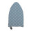Guanto da stiro portatile resistente al calore impermeabile blu 15x2,5x24 cm 3