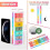 (White)Extra Large Weekly Pill Organizer 7 Day AM PM Medicine Box with Double Layer Jumbo Compartments 4
