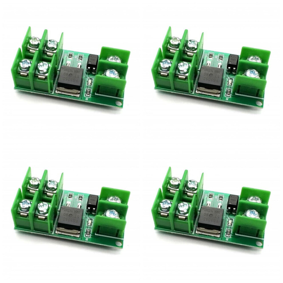 F5305s Electronic Switch Control Board 4-Pack, Input 3V-24V, Output 5V-36V, Pulse Trigger Dc Mosfet Optocoupler 9354506949525