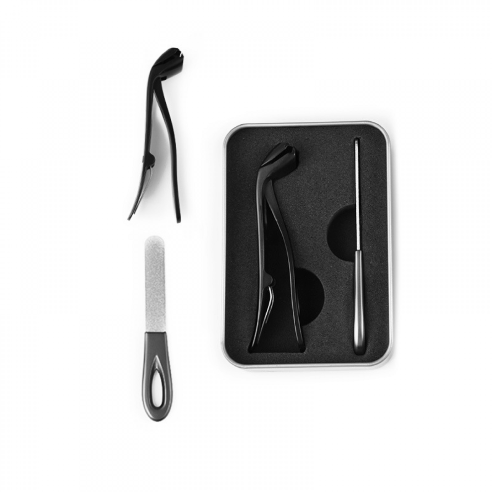 Nail Clippers, Nail Clippers for Seniors, Ergonomic Nail Clippers Large for Seniors, Nail Clippers Nail File Set for Thick and Ingrown Toena