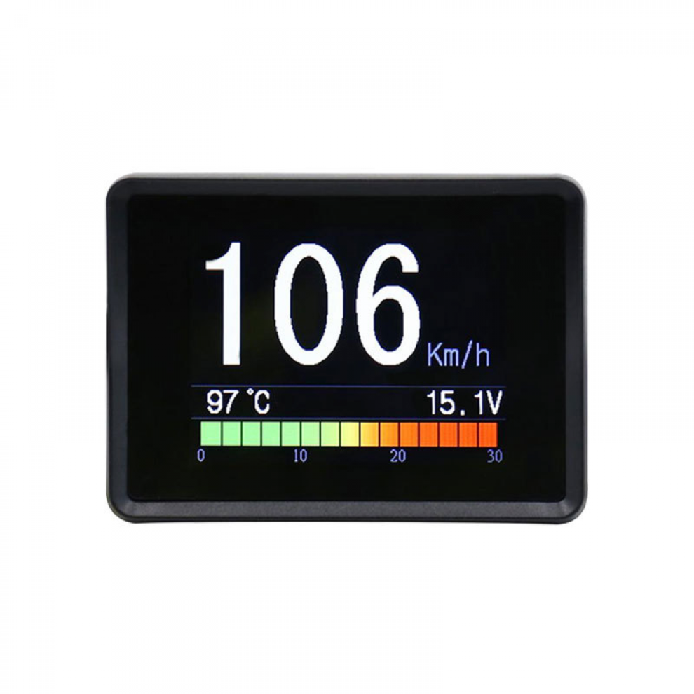 For Car A203 OBD2 On-Board Computer Car Digital Computer Trip Display Speed Fuel Consumption Gauge OBD2 Scanner-image-OPC-PKRM2WX-NEW