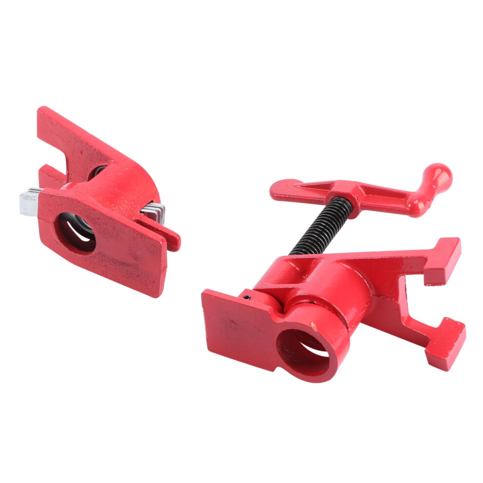 Woodworking Clamp Cast Iron Tube Clamp For Wood Gluing Carpenter Grade Sturdy Steel Material 9393856995141