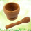 Grinding Bowl Tool Set Brown 1pack 6.7x4.3x4.3in 3