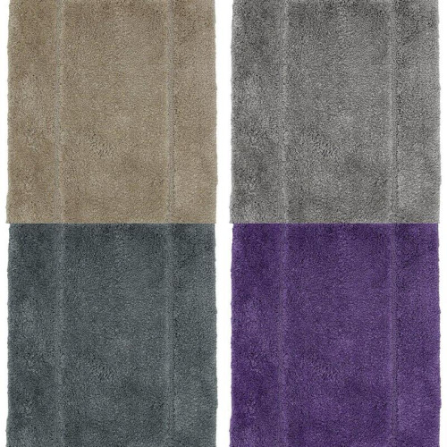 (Grey, 50 X 80 cm) Super Soft Microfibre Bath Mat Absorbent Microfiber 2