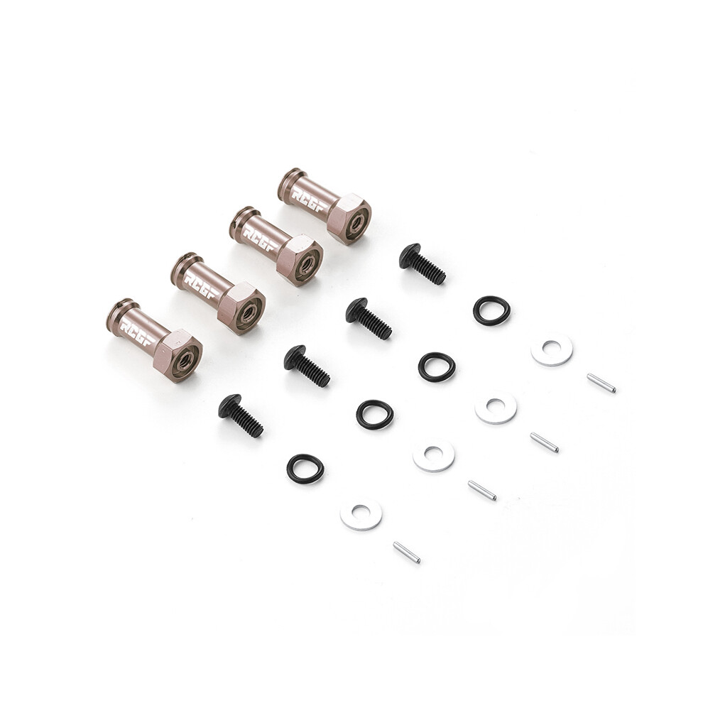 (Titanium) 1/16 Aluminum Alloy Strong Wheel Hex Mount For SLASH RC Car Part RC-image-OPC-PKRMC28-NEW