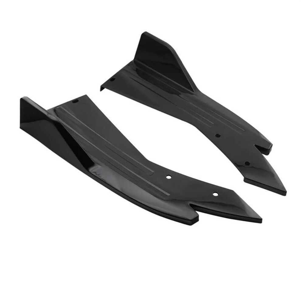 Car Spoiler Wing For Vw Golf Mk5 Mk6 Mk7 Rear Spoiler Rear Bumper Diffuser Splitter Canards Side Skirts Black 9354506949952