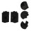 One Pair Practical Half Finger Cycling Winter Gloves 3