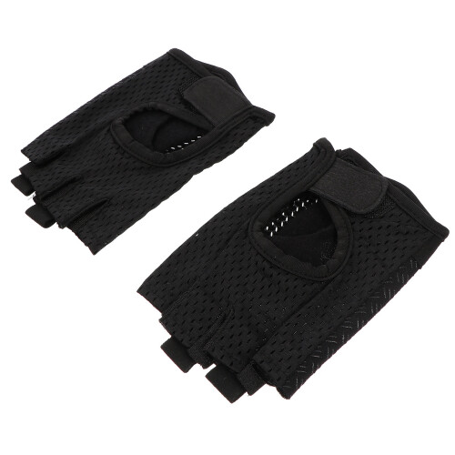 One Pair Practical Half Finger Cycling Winter Gloves