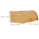 Bamboo Bread Box with Lid Light Brown Kitchen Storage 11