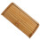 Bamboo Bread Box with Lid Light Brown Kitchen Storage 7