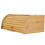 Bamboo Bread Box with Lid Light Brown Kitchen Storage 5