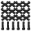 Raindrops  30 Pcs Outdoor Hardhat Hook Headlight Buckle Travel Work 4