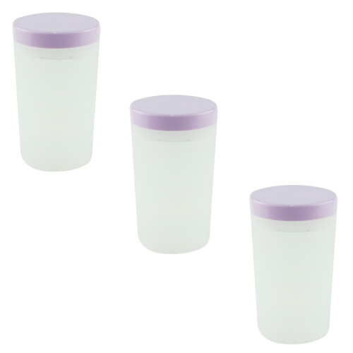 3- . Nagelbürstenhalter mit Stift-Halter und Lackentfernerbecher
