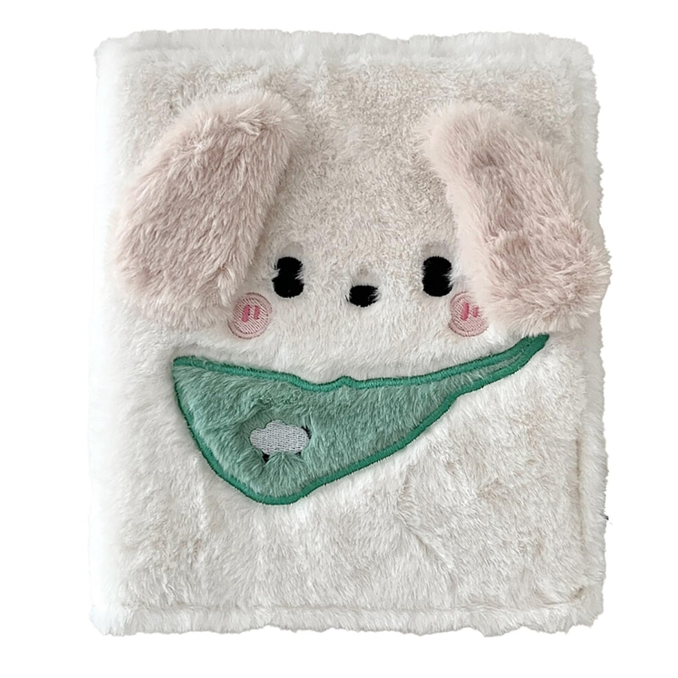 Cute Plush Photo Album for 320 Photos 4x6 Inch Photocard Binder with Slip-In Pages 10.5x14.8cm