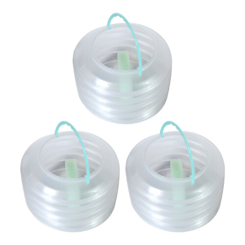3Pack Pinselwaschbehälter Transparent Für Künstlerbedarfsmaterialien