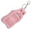 Roze Kaarthouder Met Sleutelhanger Clip 3
