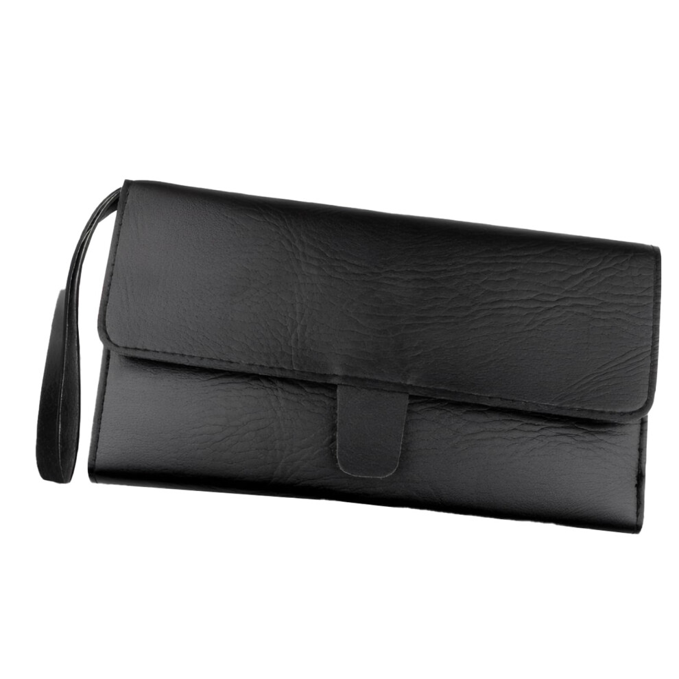Makeup Artist Waist Bag Lightweight PU Leather Portable Tool Organizer For Hair Cutting Bag