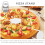 100pcs plastic pizza stands tripod stack for takeaway 10