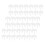 100pcs plastic pizza stands tripod stack for takeaway 5