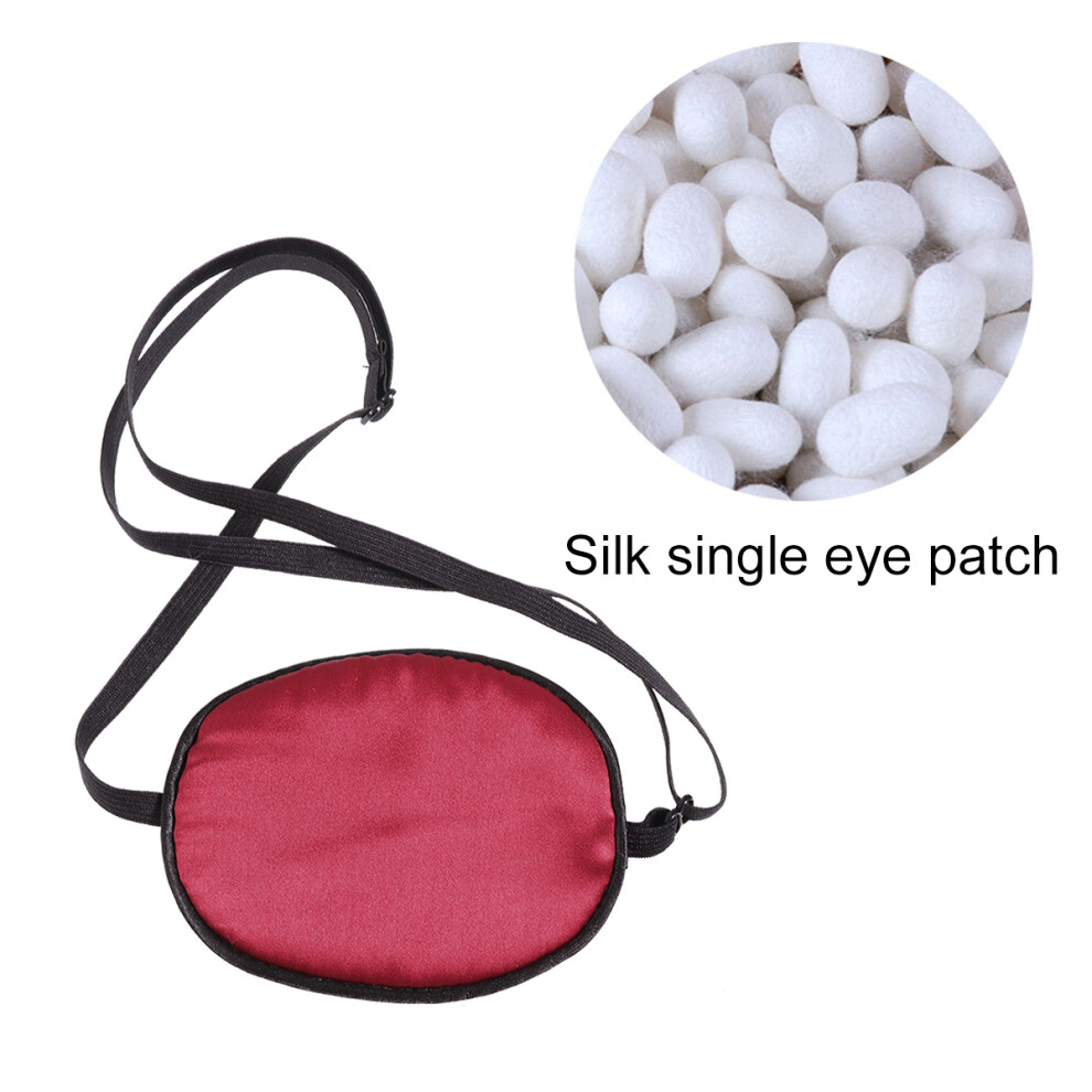 Iplusmile Adjustable Silk Eye Patch For Kids Amblyopia Strabismus