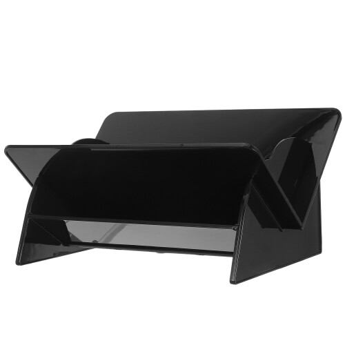 books storage rack tabletop organizer file makeup sundries case