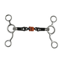 Horse Bit Snaffle H Shape Gag Bit 145mm Mouth Size For Horse Training Stallion Harness Chewing Performance