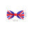 2 stropdas UK- , decoratief feestaccessoire 3