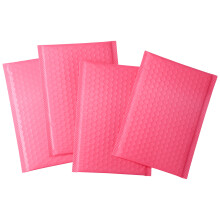 50 gewatteerde luchtkussen enveloppen roze 15x20 cm