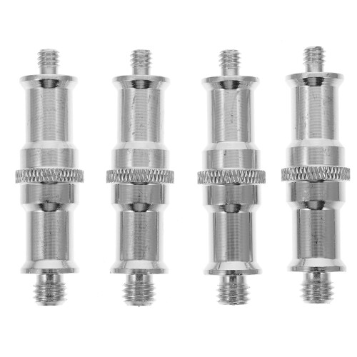 4 RVS 1/4 3/8 Adapterbout Standaard Camera-adapter