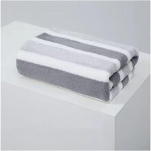 (grey) 1 Pc Thickened Absorbent Bath Towel Soft Face Towel for Home 35x75cm towel